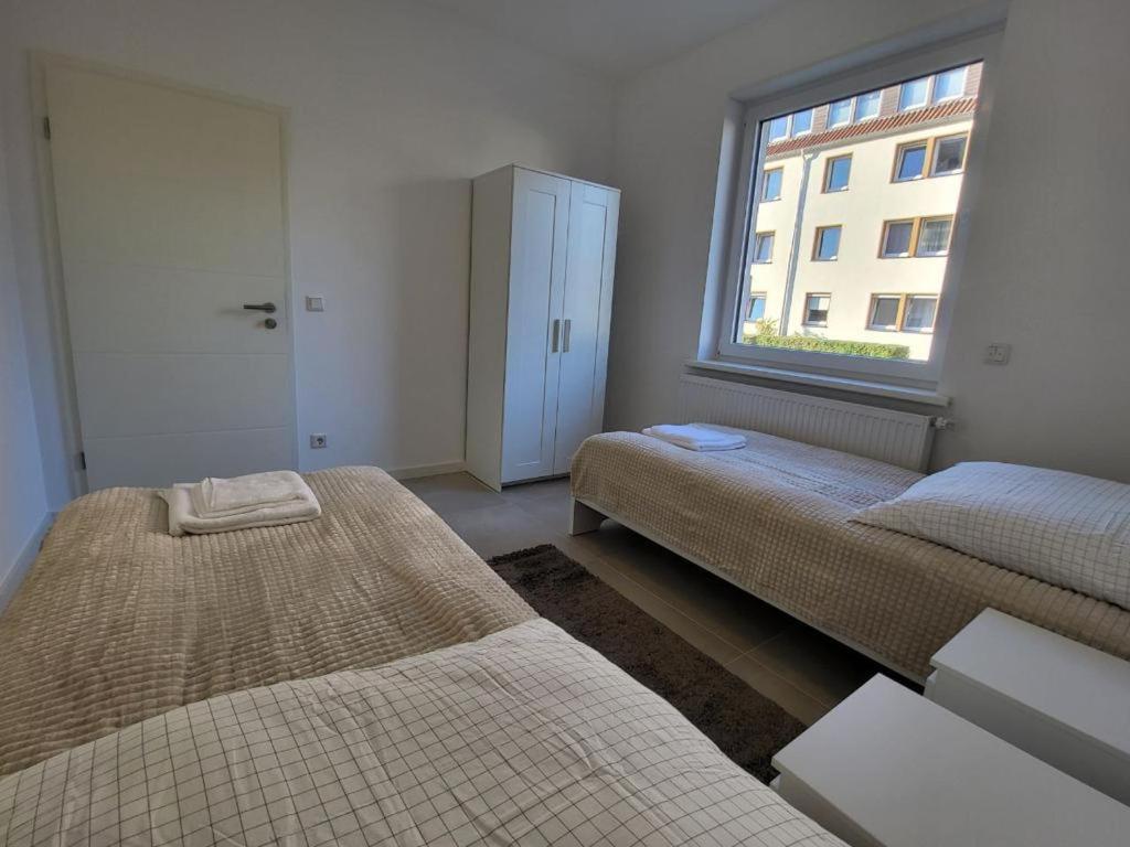 Monteurzimmer Mit Zwei Einzelnen Betten In Einer 3Zi Wohnung Mit Kuche Und Bad Osnabrück Екстериор снимка
